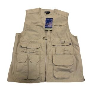 5.11 Tactical Series Mens Tan Tactical Conceal Carry Vest- Size XL- NWT